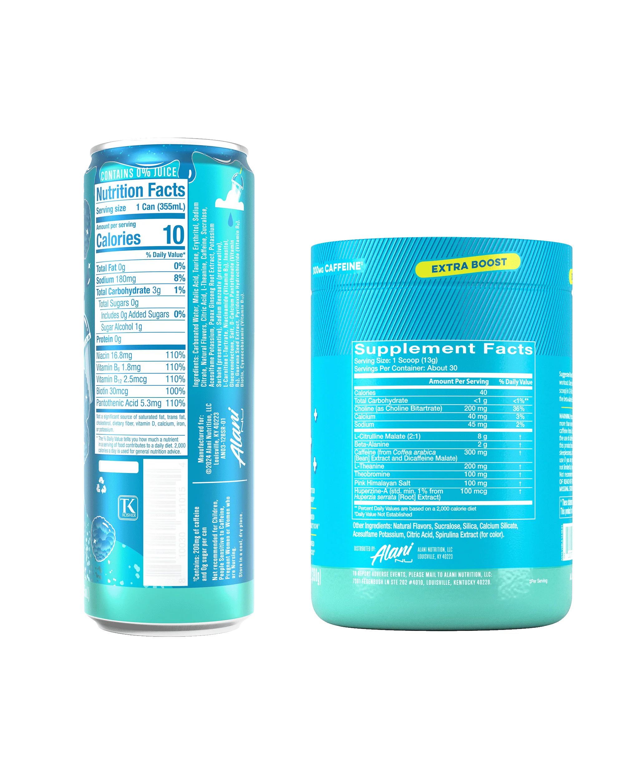 Energy Drink & Pre-Workout+ - Blue Slush - Image 5