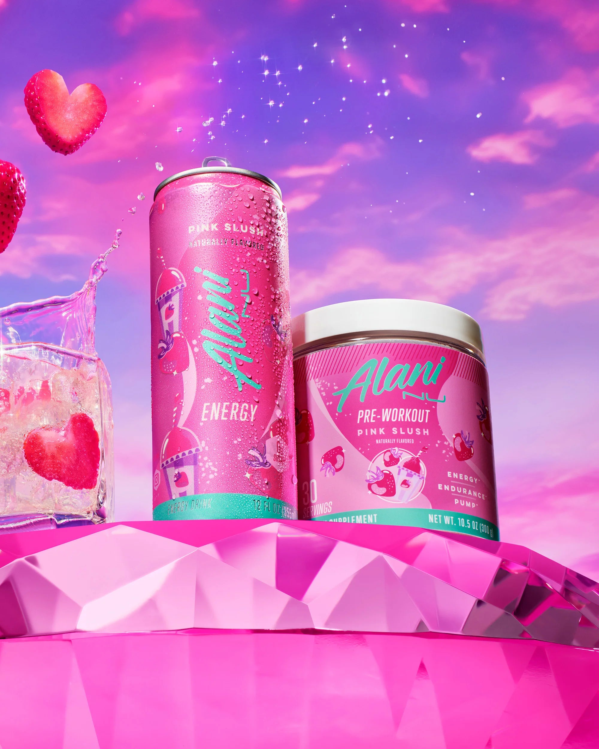 Energy Drink & Pre-Workout - Pink Slush - Image 2