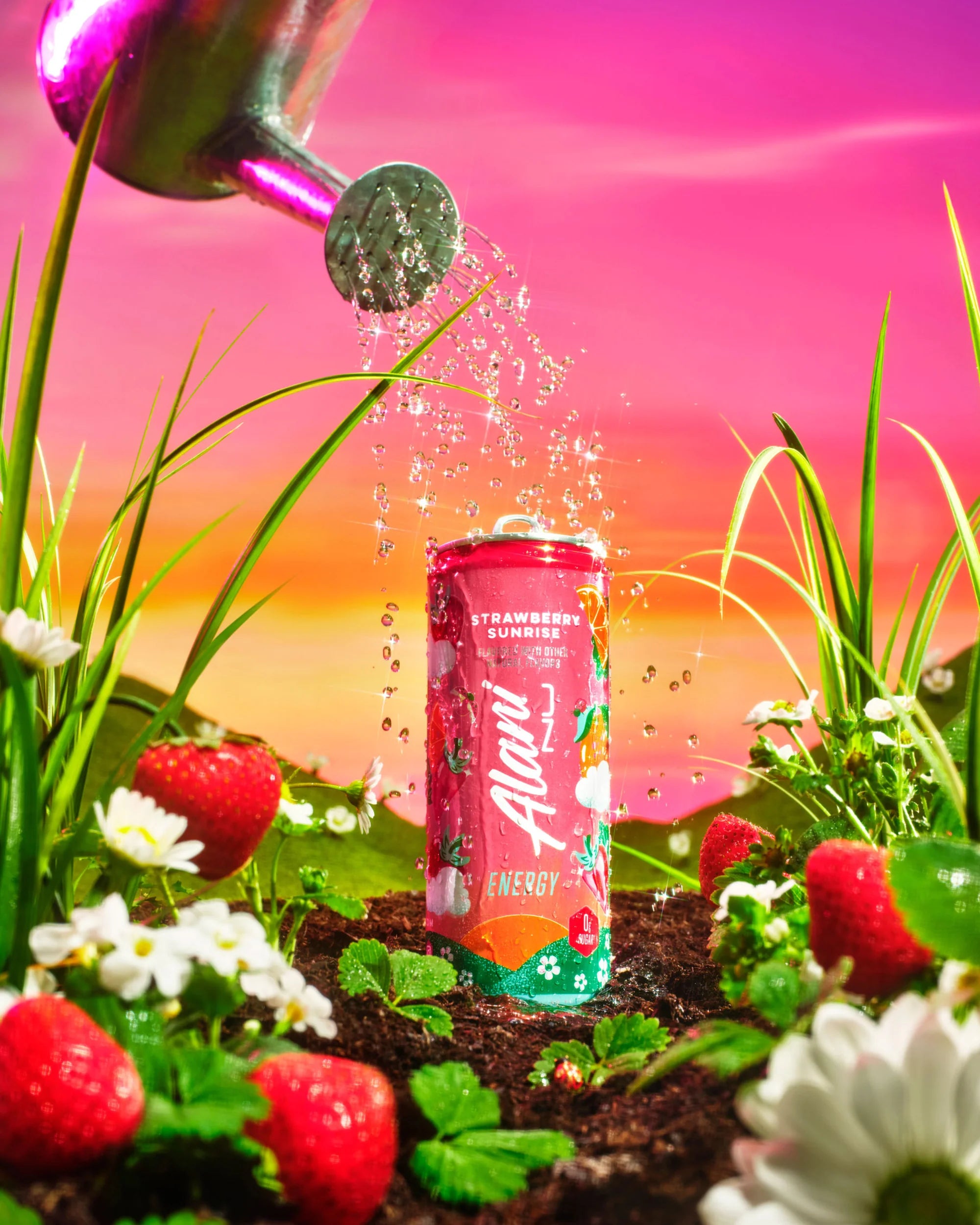Energy Drink - Strawberry Sunrise - Image 3