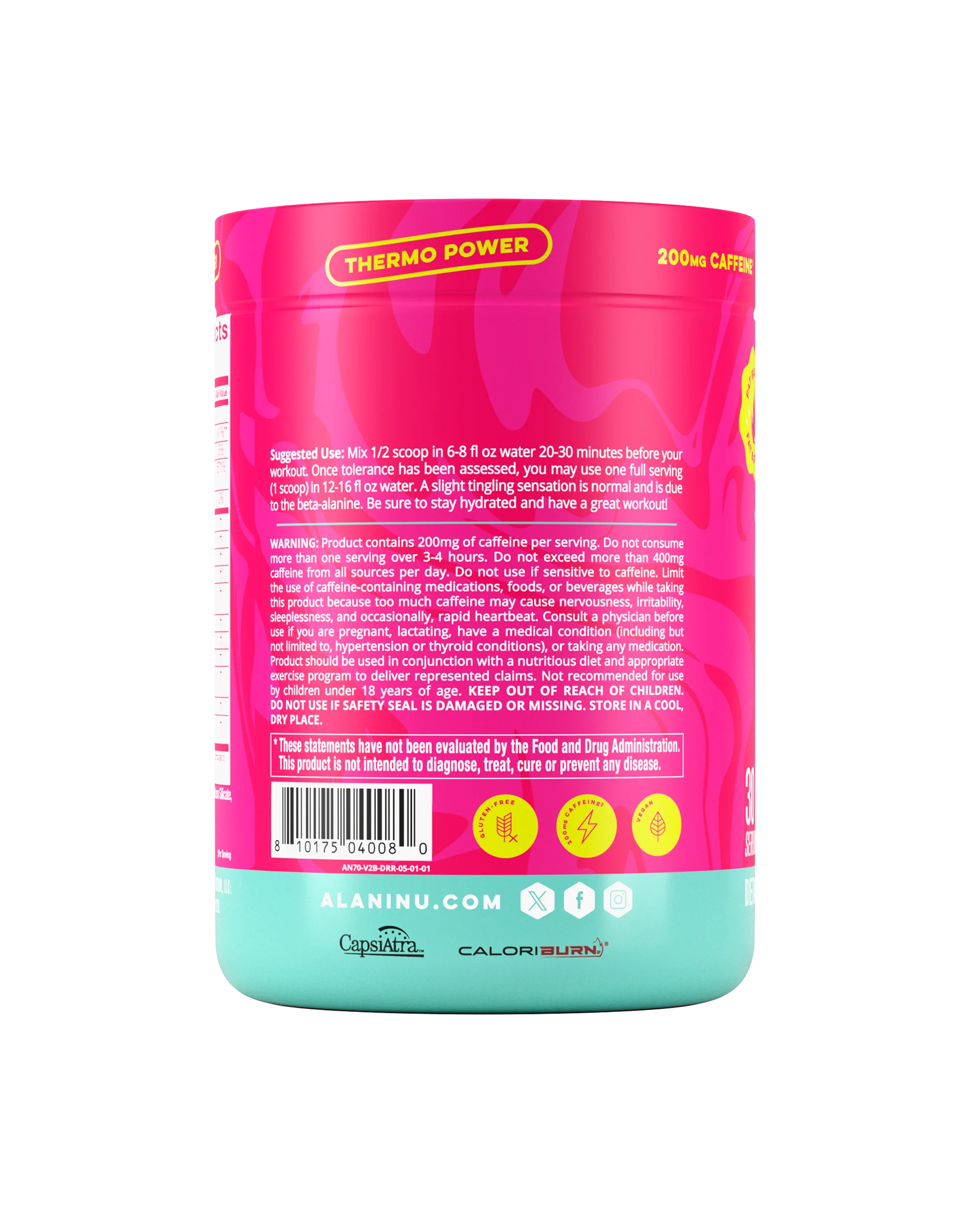 Pre-Workout+ Burn - Dragon Fruit Rush - Image 4