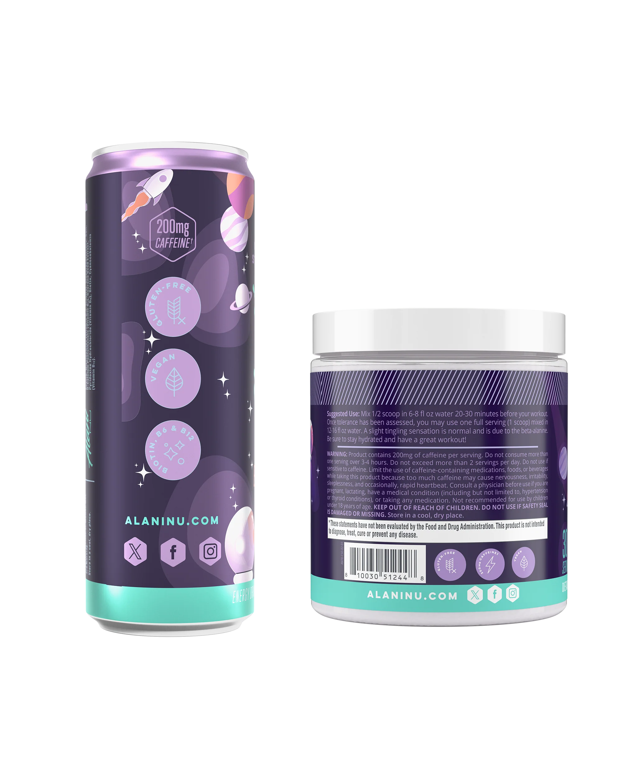 Energy Drink & Pre-Workout - Cosmic Stardust - Image 2