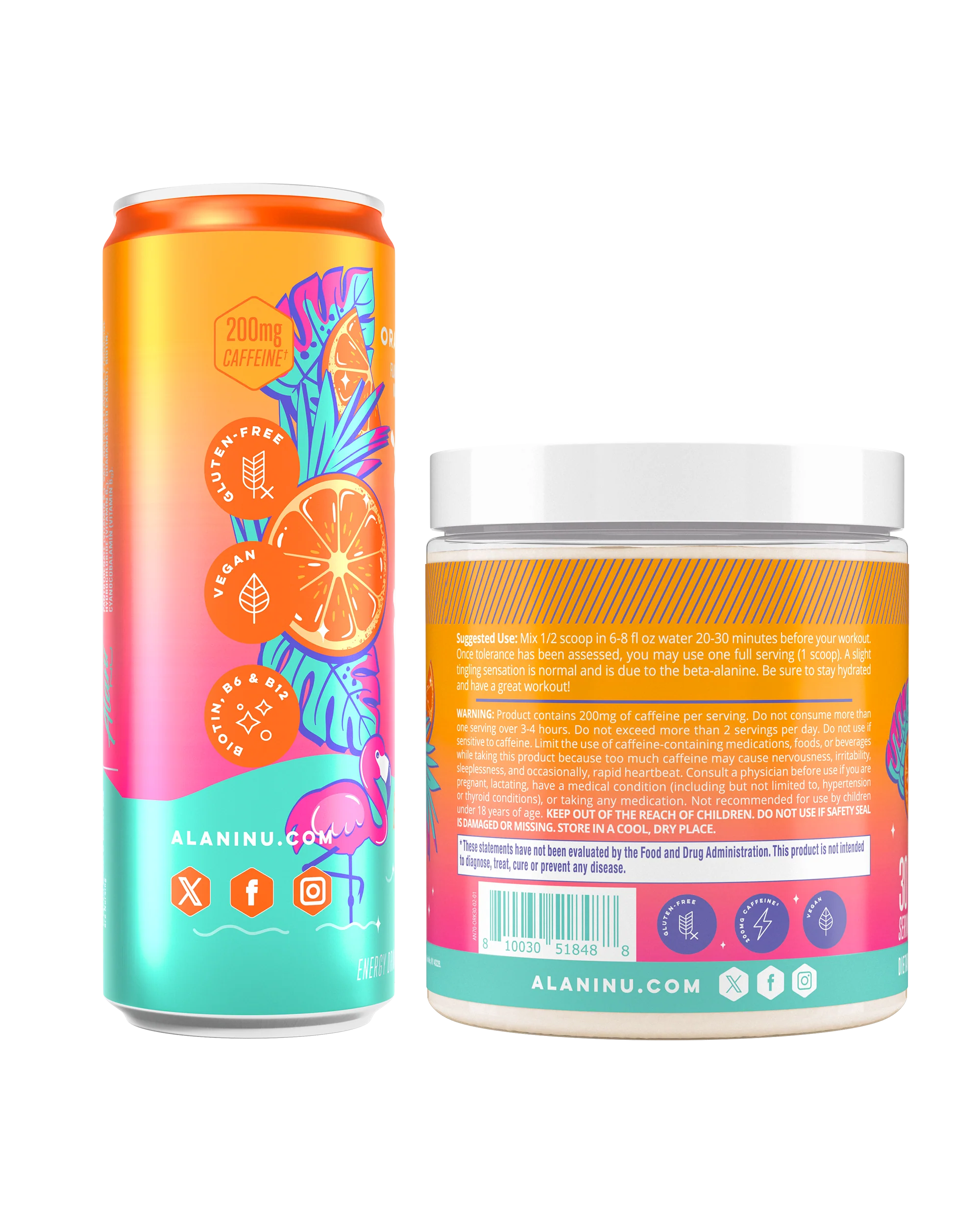 Energy Drink & Pre-Workout - Orange Kiss - Image 6