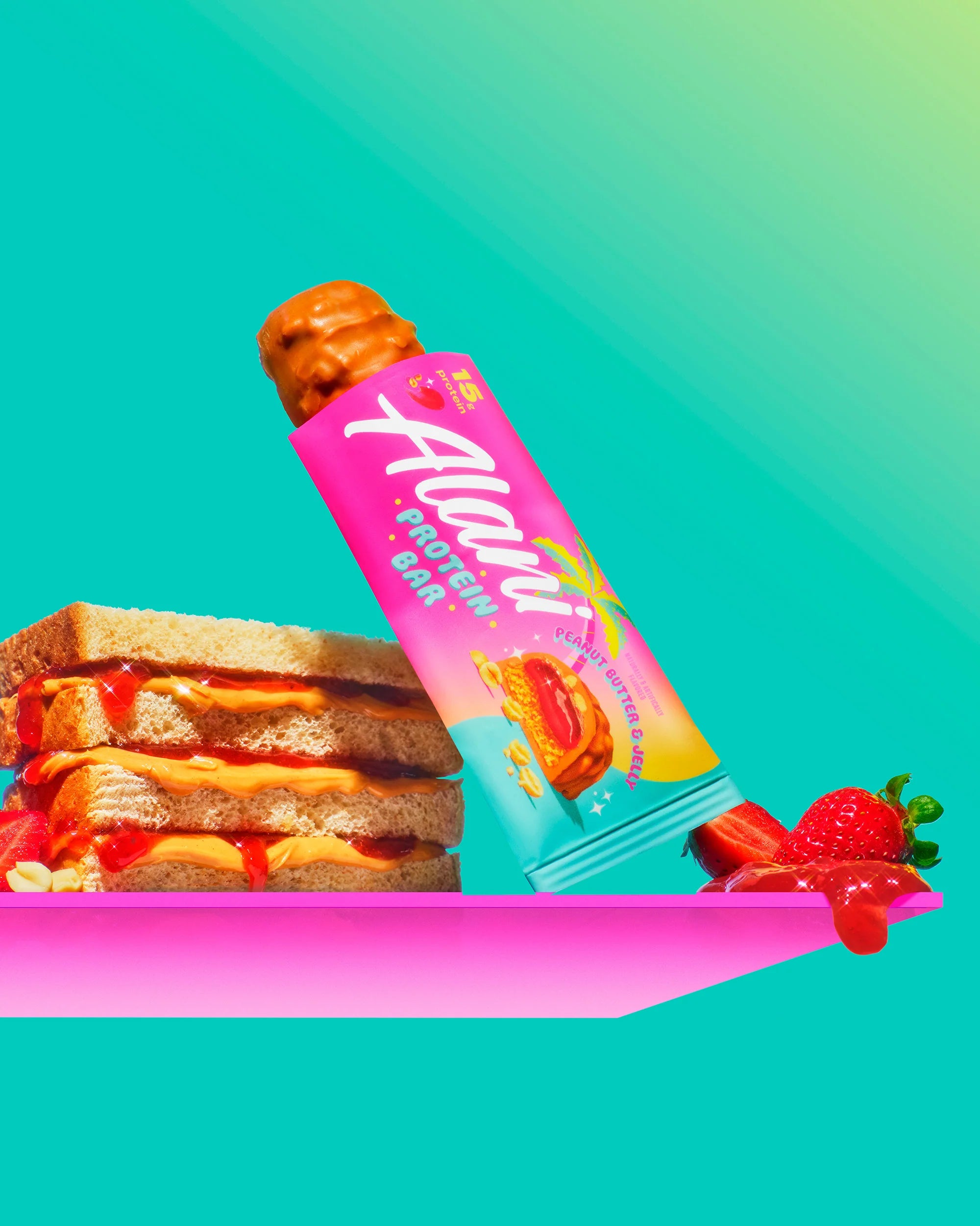 Protein Bar - Peanut Butter & Jelly - Image 3