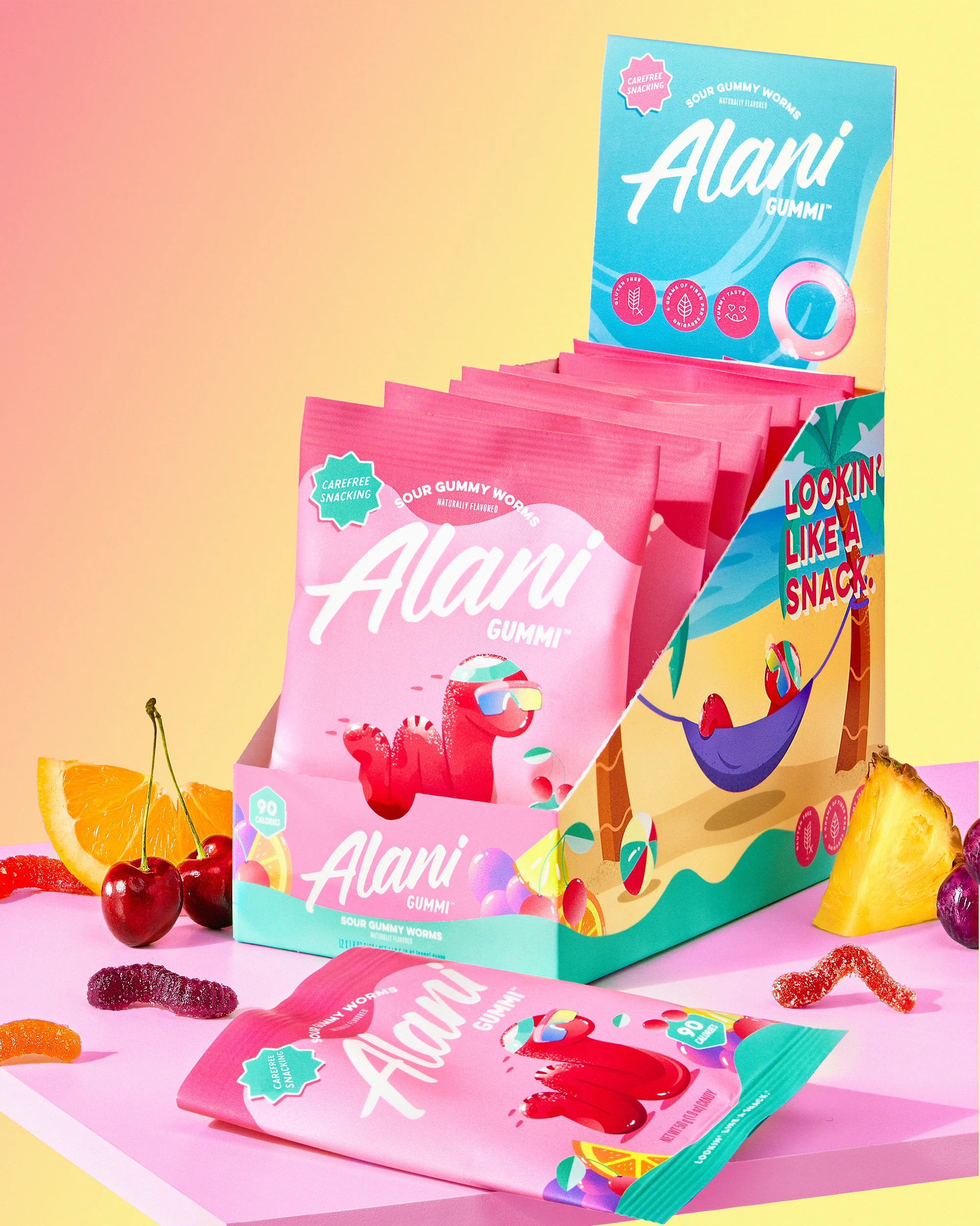 Gummi - Sour Gummy Worms - Image 5